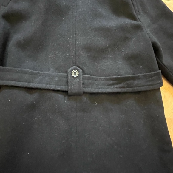 GAP Black Tailored Pea Coat – Size L - Picture 12 of 12